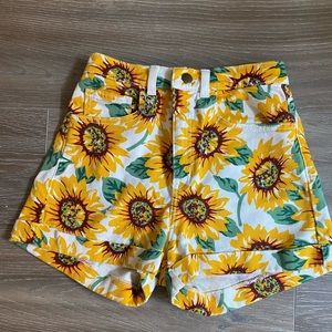 American Apparel denim shorts. Size 26/27